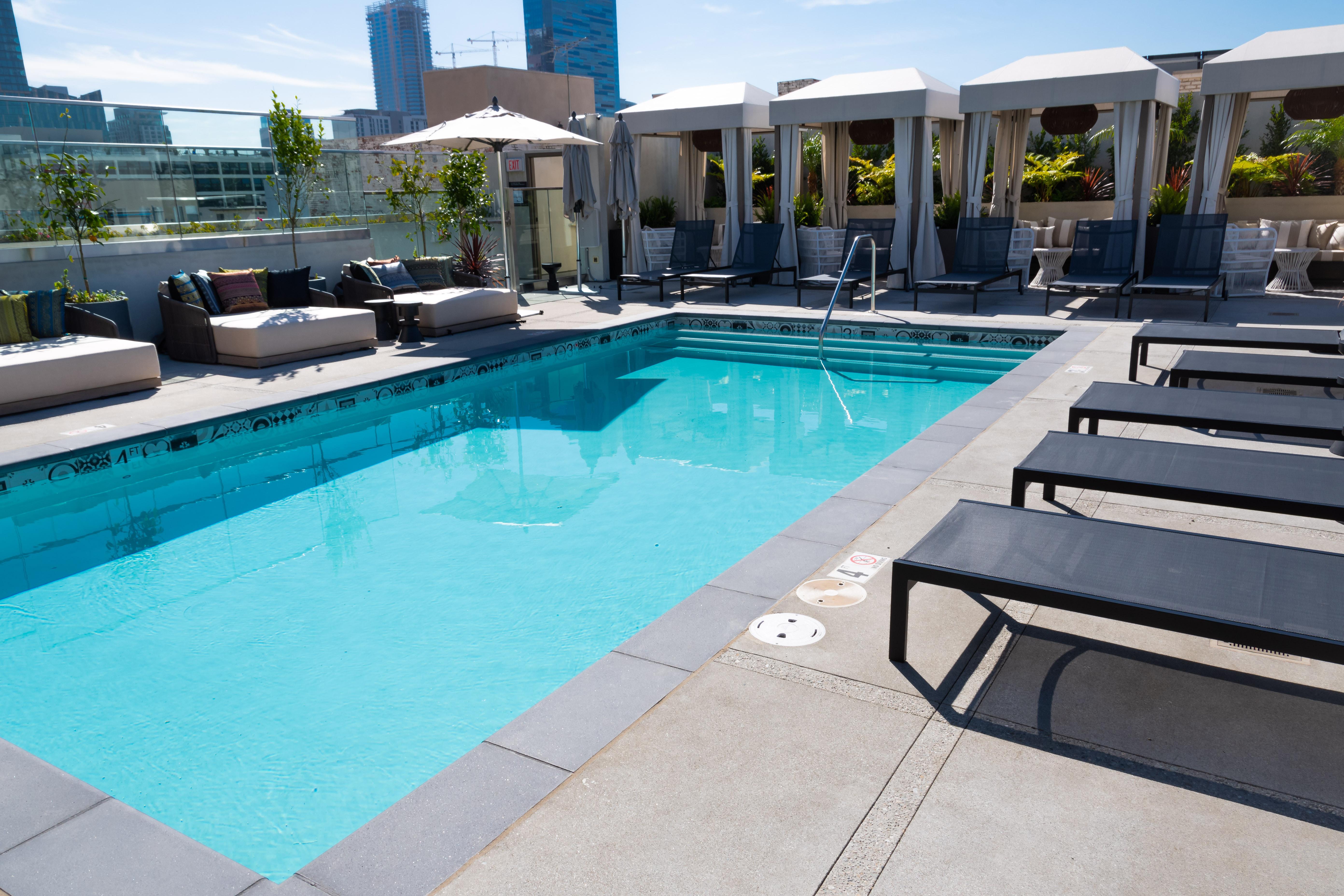The Mayfair Hotel Los Angeles Eksteriør billede