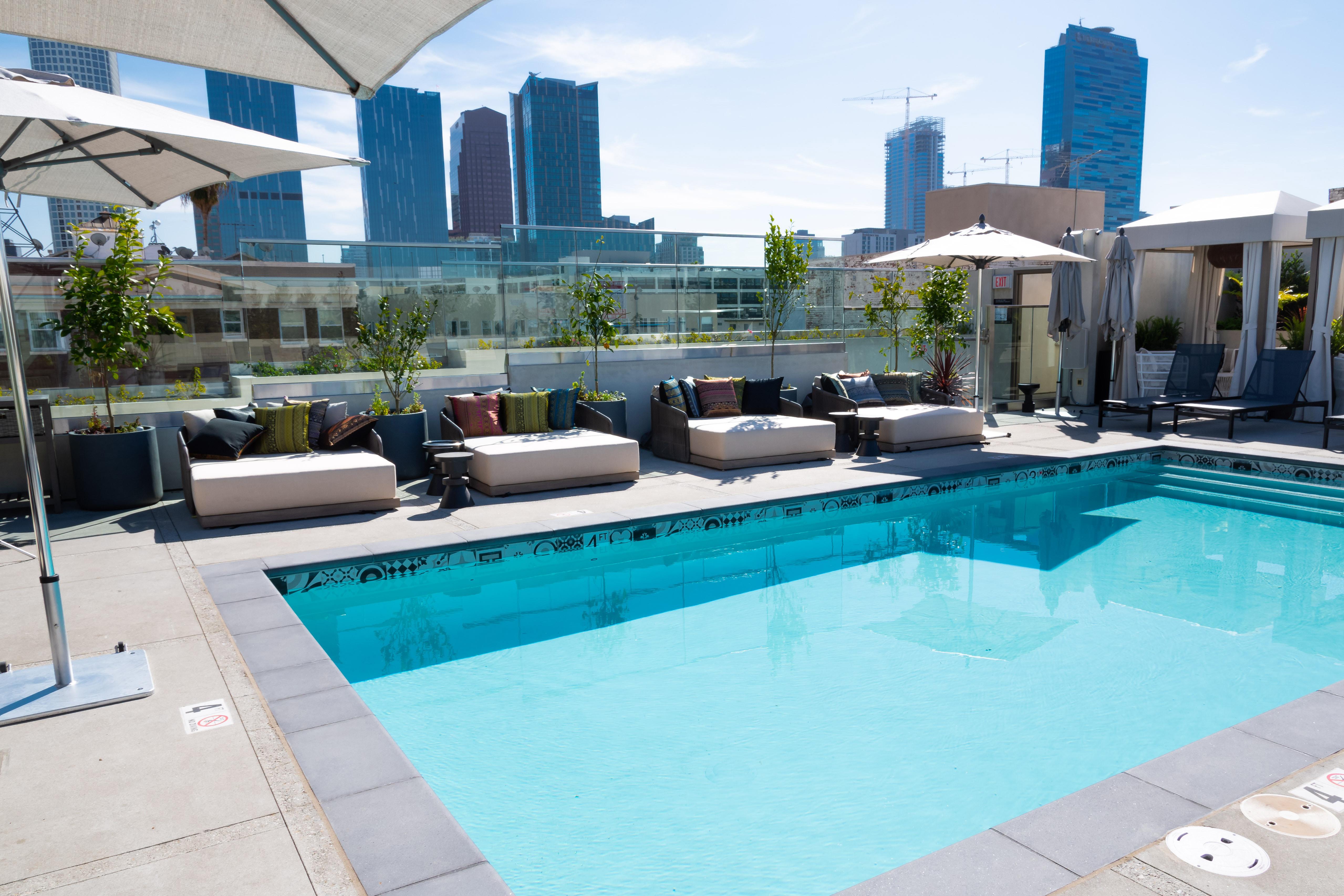 The Mayfair Hotel Los Angeles Eksteriør billede