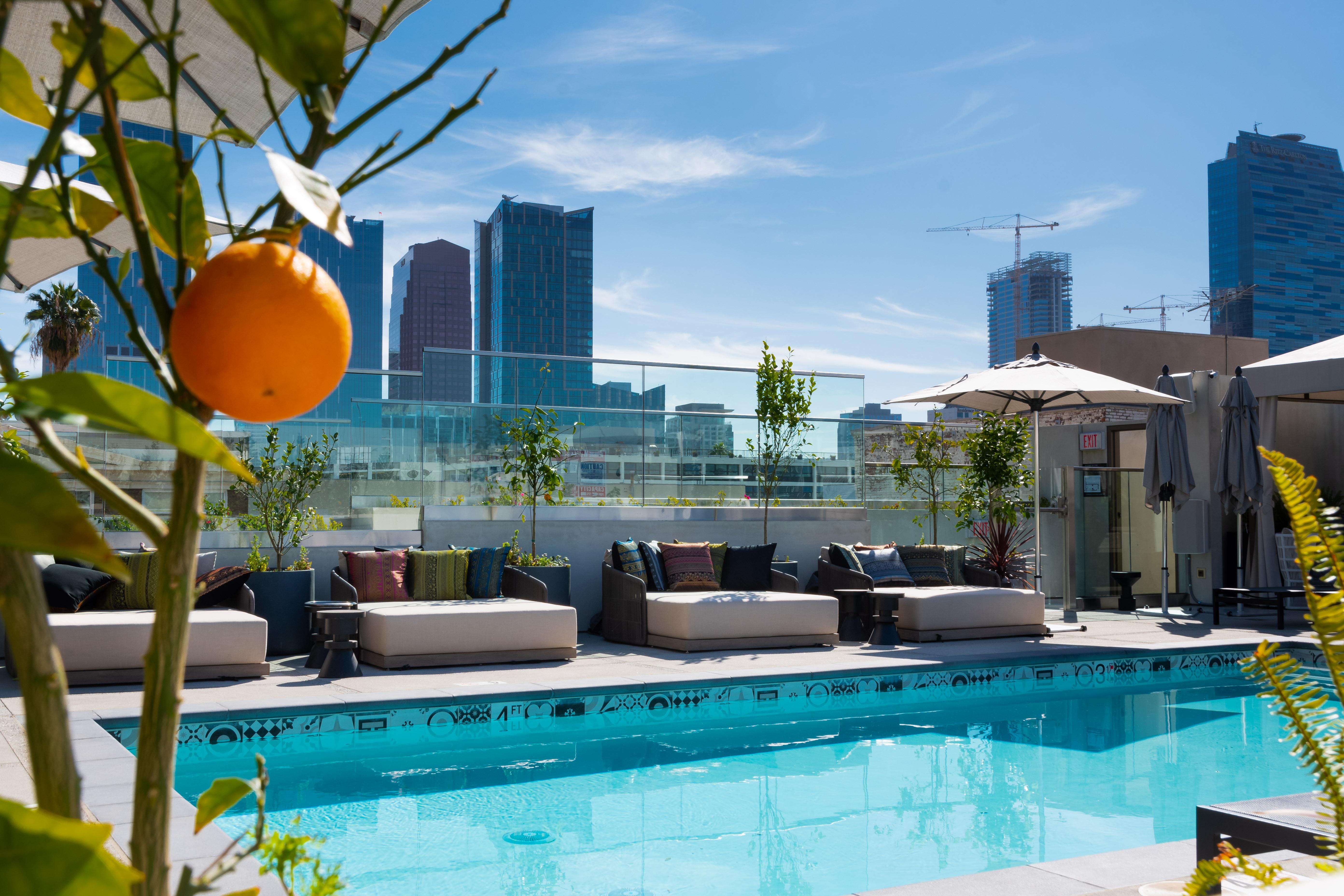 The Mayfair Hotel Los Angeles Eksteriør billede